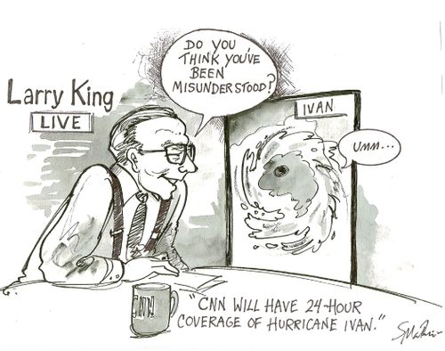 "CNN will have 24-hour coverage of Hurricane Ivan."