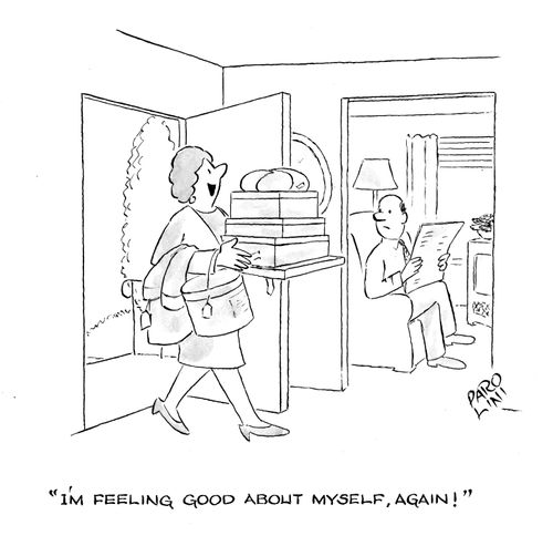 'I'm feeling good about myself, again!'