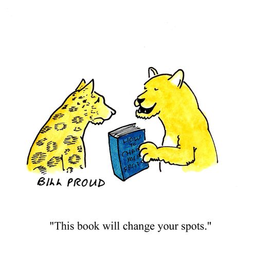 'This book will change your spots.'