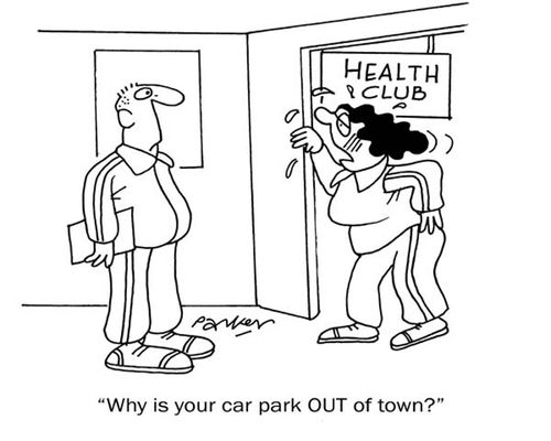 'Why is your carpark out of town?'