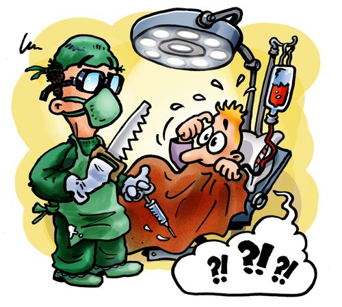 Scary surgery 