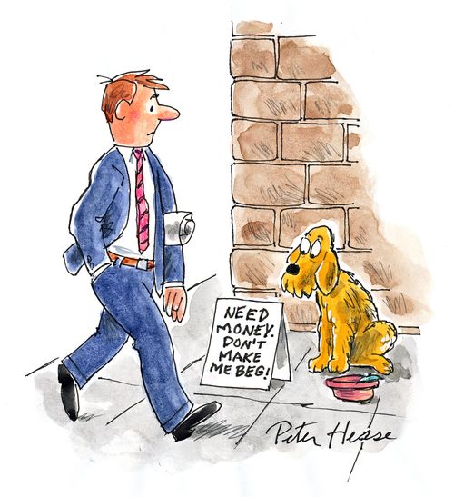 'Need money, don't make me beg!'