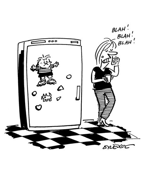 'Blah, blah, blah...'