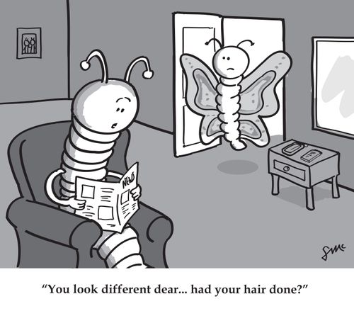 'You look different dear... had your hair done?'