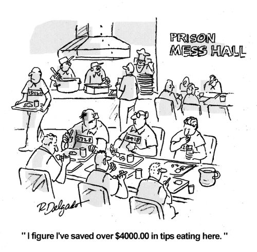 'I figured I've saved over $4000.00 in tips eating here.'