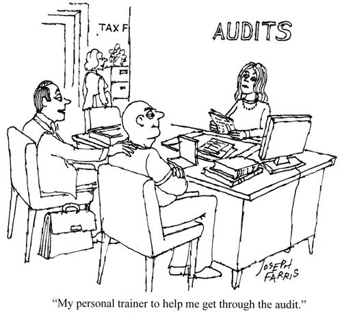 'My personal trainer to help me get through the audit.'