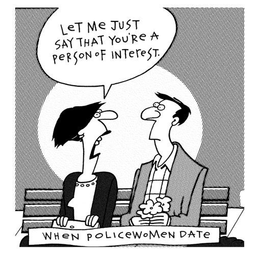 When policewomen date.