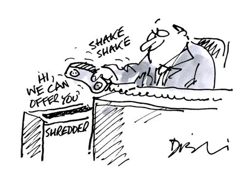 Salesperson on the phone.
