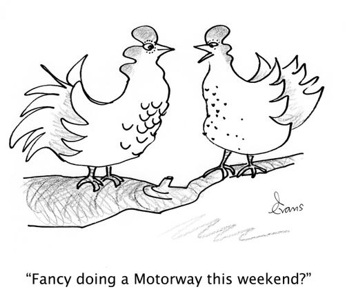 'Fancy doing a Motorway this weekend?'