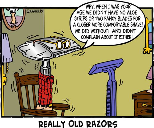 'Really' Old Razors.