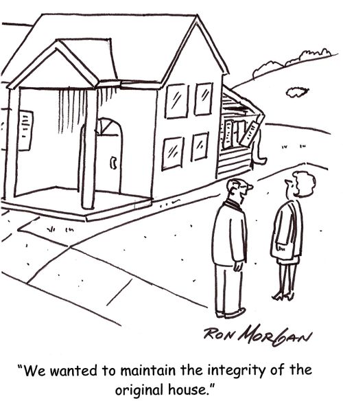 'We wanted to maintain the integrity of the original house.'