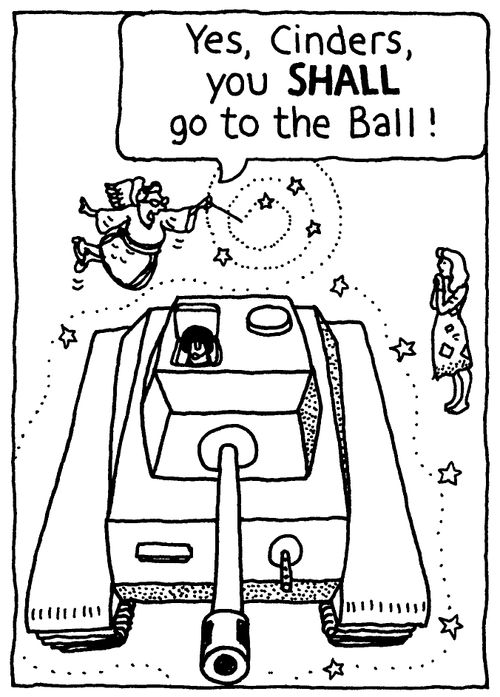 'Yes, Cinders, you SHALL go to the Ball!'