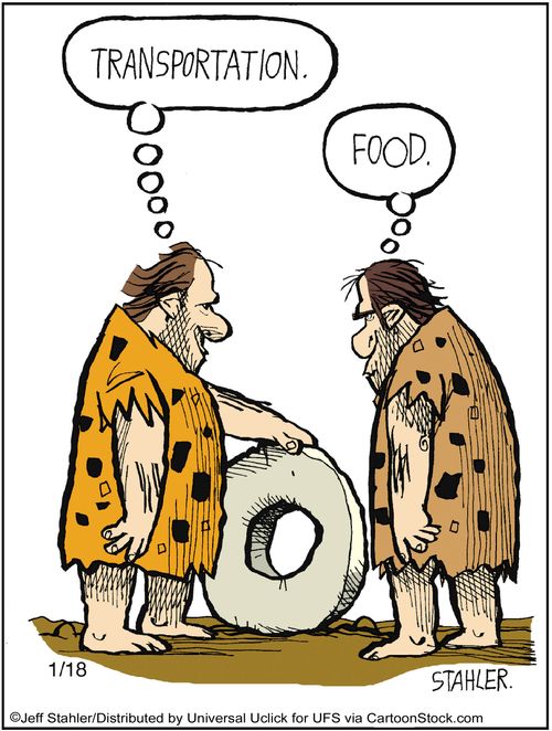 The Wheel: 'Transportation?'...'Food?'