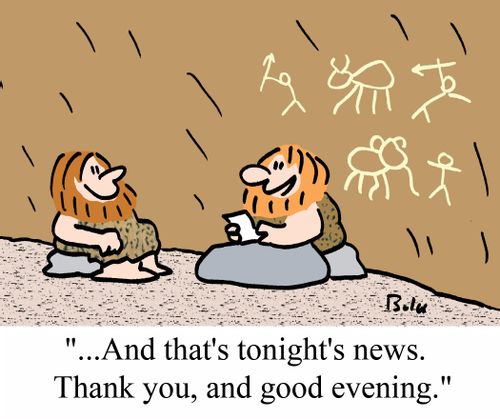 '...And that's tonight's news. Thank you, and good evening.'