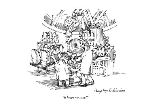 'It keeps me sane!'