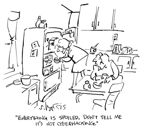 'Everything is spoiled. Don't tell me it's not cyberhacking.'