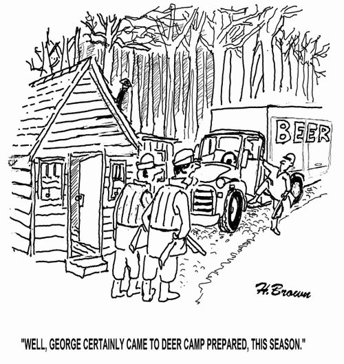 'Well, George certainly came to Deep Camp prepared, this season.'