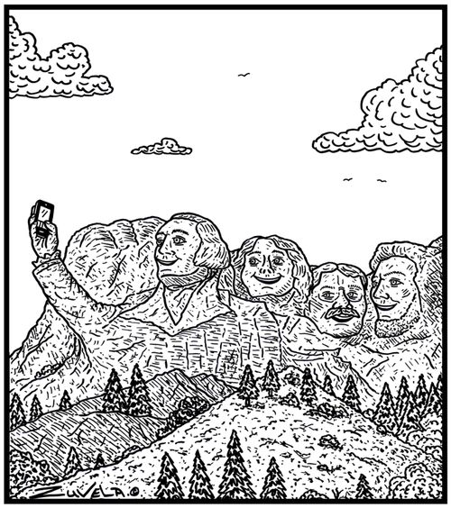 Mt Rushmore Selfie
