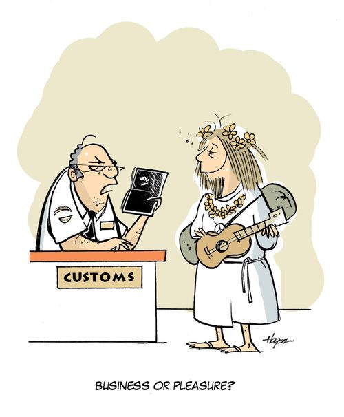 'Business or Pleasure?'