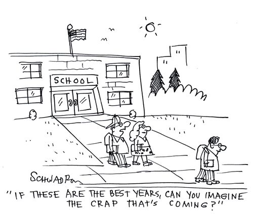 'If these are the best years, can you imagine the crap that's coming?'