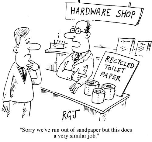 Hardware Shop Sorry, we've sold out of sandpaper but this does a very similar job