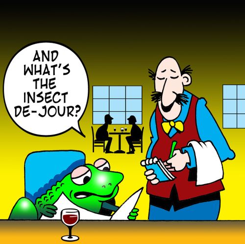 What's the insect de jour?