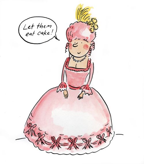 Let them eat cake!