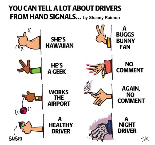 Driver Hand Signals