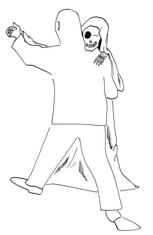 Dancing with death.
