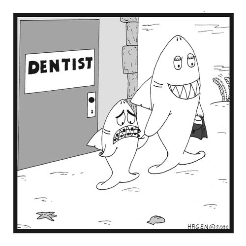 Shark with Braces.