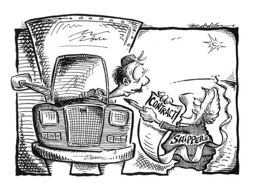 Shipping contract.