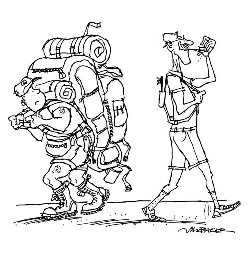 The experienced backpacker.
