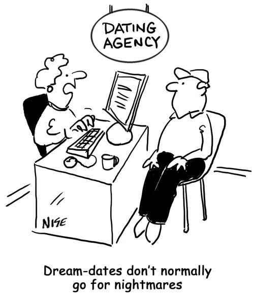 'Dream-dates don't normally go for nightmares.'