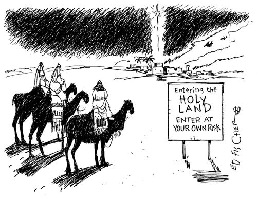 Enter The Holy Land At Your Own Risk.
