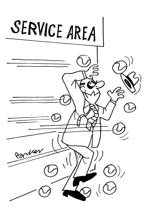 Service Area.