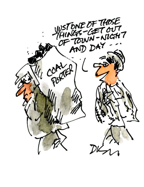 'Just one of those things...get out of town night and day.'