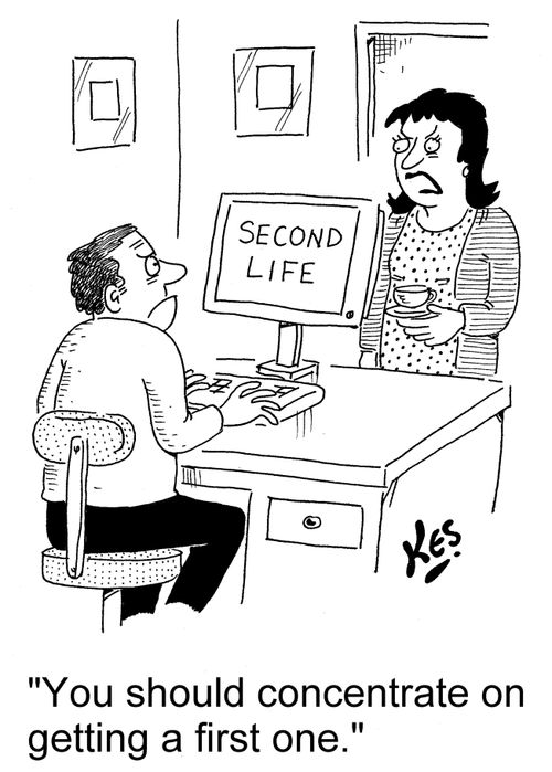 'You should concentrate on getting a first one.'