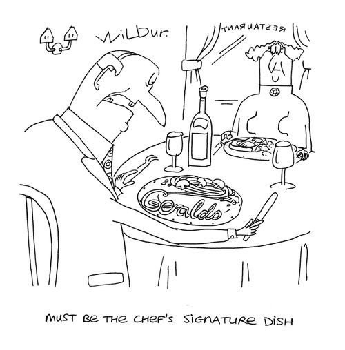 'Must be the chef's signature dish.'