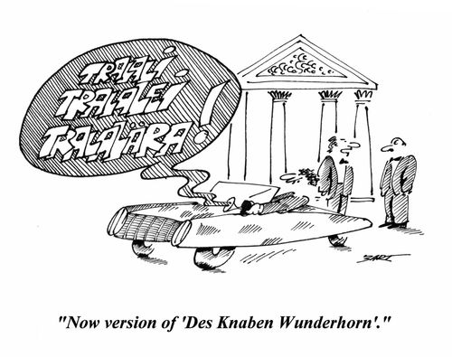 "Now version of 'Des Knaben Wunderhorn'."