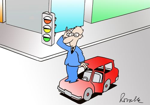 Short Sighted Driver.