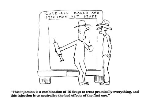 'This injection is a combination of 16 drugs...