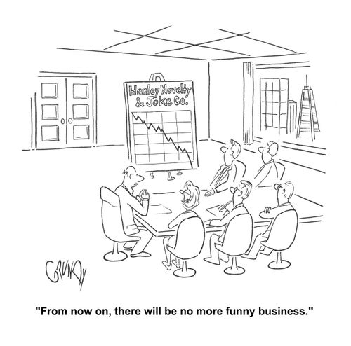 'For now on, there will be no more funny business.'