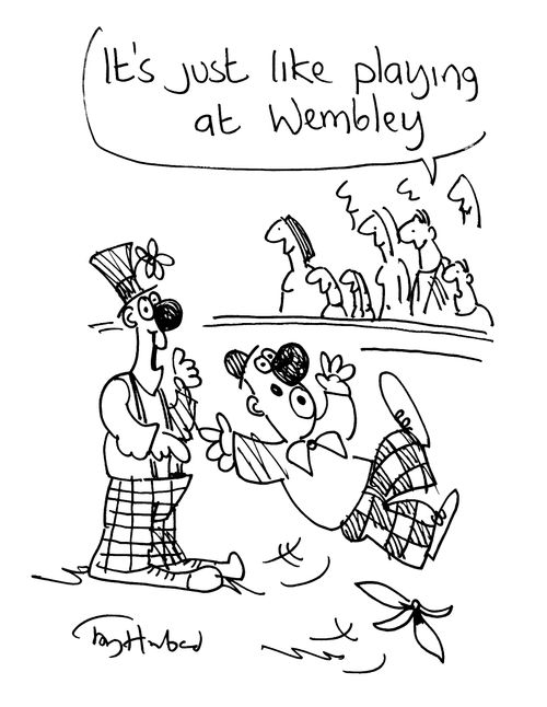 'It's just like playing at Wembley.'