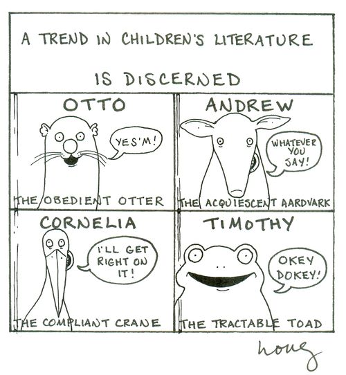 A Trend In Children's Literature Is Discerned
