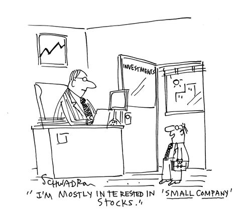 'I'm mostly interested in 'small company' stocks.'