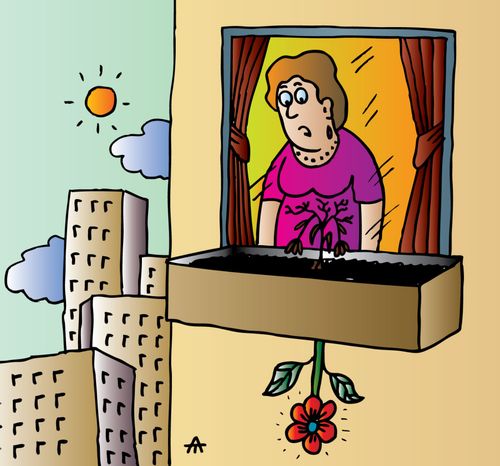 Upside Down Flower Box