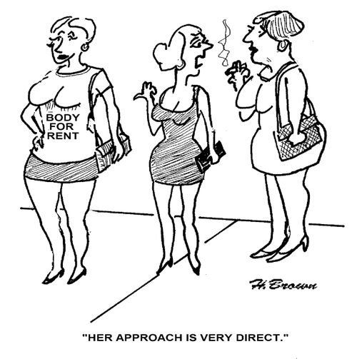 'Her approach is very direct.'