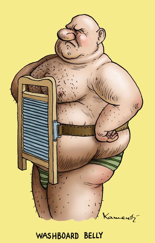 Washboard Belly