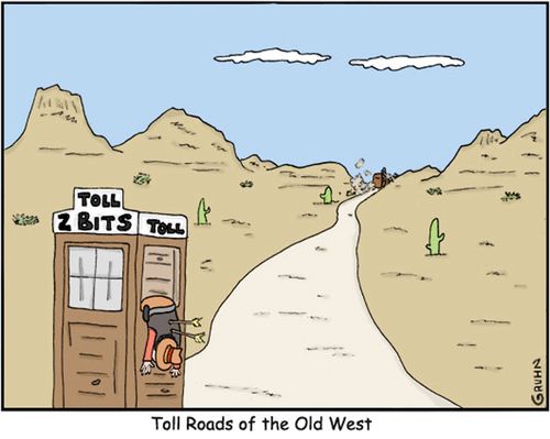 Toll Roads of the Old West.