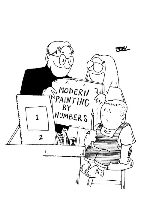 Modern Painting by Numbers